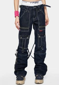 Tripp NYC Denim Rough Ready Bondage Pants
