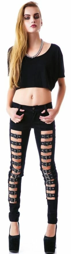 Tripp NYC Bottoms Buckle Up Jeans
