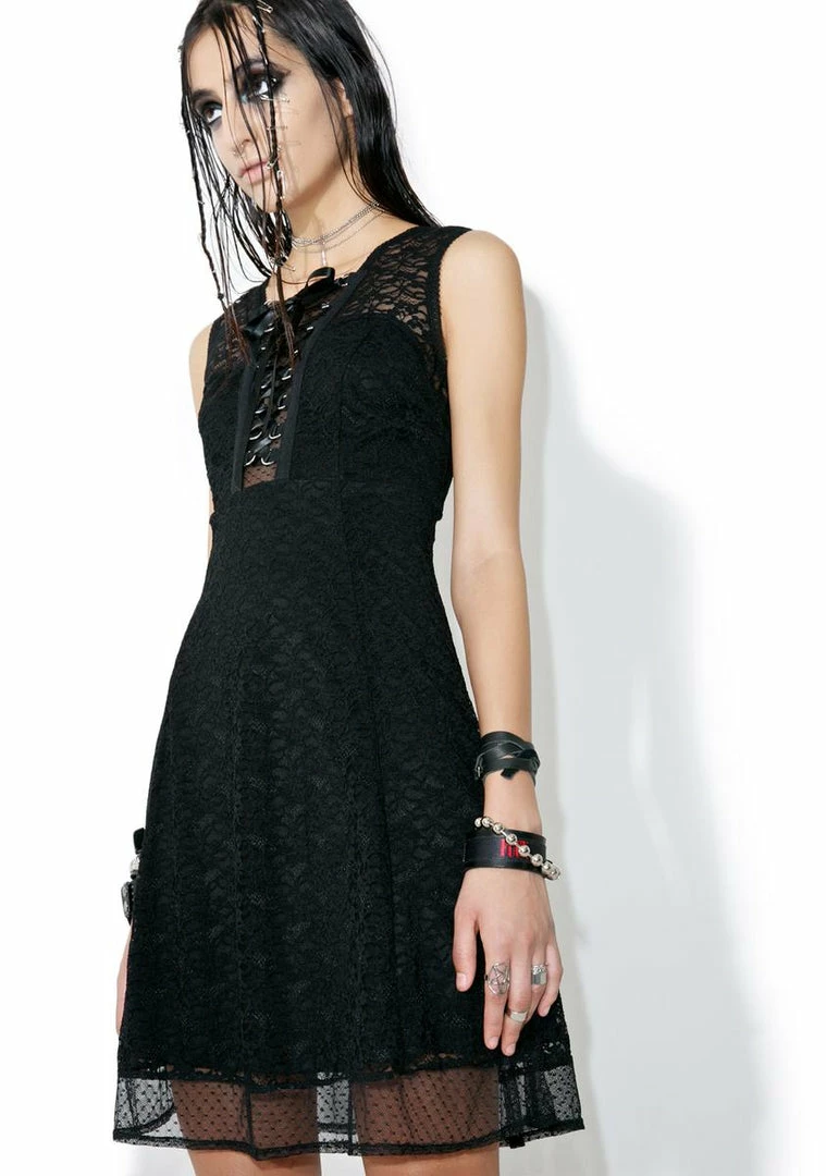 Tripp NYC Sweet Jane Lace-Up Dress 5 Tripp NYC Sweet Jane Lace-Up Dress