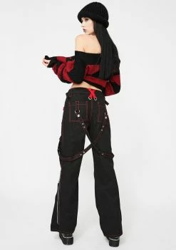Tripp NYC X-Power Lace-Up Pants