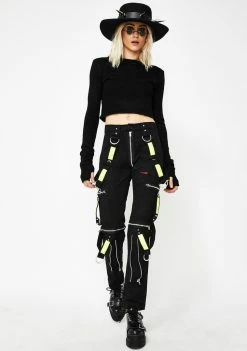 Tripp NYC Bottoms Electric Reflective Pants 8 Tripp NYC Bottoms Electric Reflective Pants
