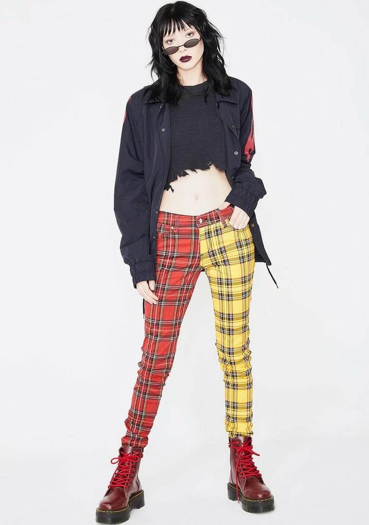 Tripp NYC Split Jeans Bottoms 7 Tripp NYC Split Jeans Bottoms