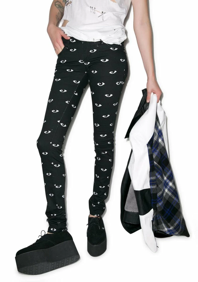Tripp NYC Eyes T Jeans Bottoms 3 Tripp NYC Eyes T Jeans Bottoms