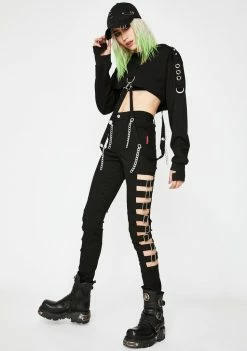 Tripp NYC Side Buckle Pants Bottoms