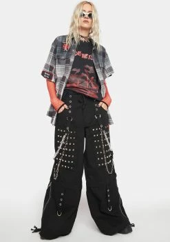 Tripp NYC Monster Stud Wide Leg Pants 8 Tripp NYC Monster Stud Wide Leg Pants
