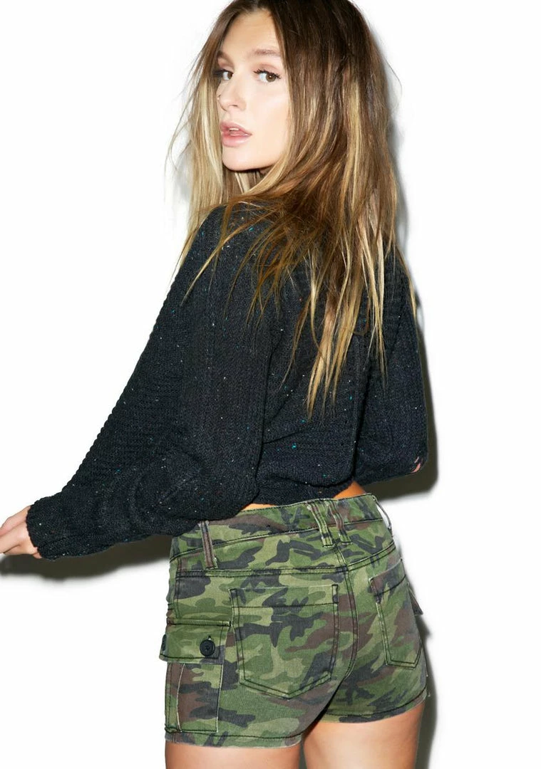 Tripp NYC Bottoms Camo Cargo Shorts 4 Tripp NYC Bottoms Camo Cargo Shorts