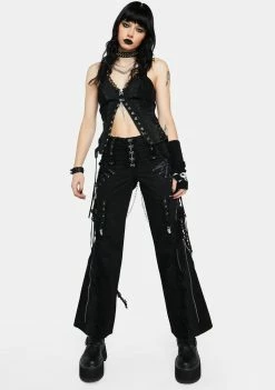 Tripp NYC Flares Enchanted Dark Street Pants