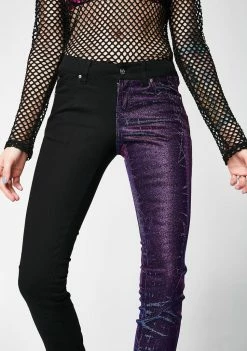 Tripp NYC Shine On Split Jeans 9 Tripp NYC Shine On Split Jeans