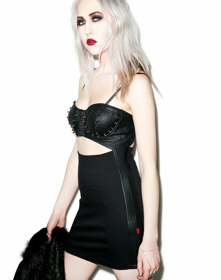 Tripp NYC Spiked Out Bustier Dress 5 Tripp NYC Spiked Out Bustier Dress