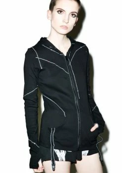 Tripp NYC Outerwear Cat Hoodie