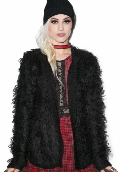 Tripp NYC Gorilla Knit Cardigan Outerwear