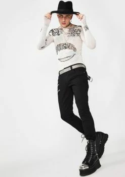 Tripp NYC Bottoms Double Zipper Biker Jeans 7 Tripp NYC Bottoms Double Zipper Biker Jeans