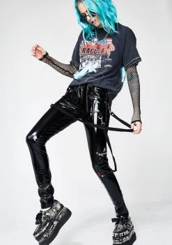 Tripp NYC Bottoms Vinyl Bondage Pants