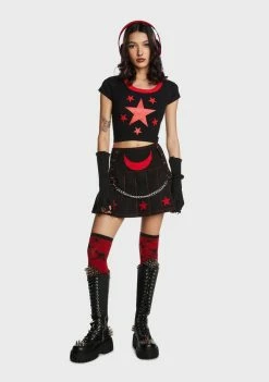 Tripp NYC I Am A Star Pleated Skirt