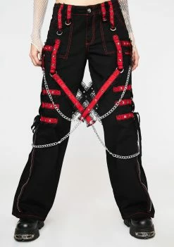 Tripp NYC Midnight Dark Street Chain Pants