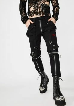 Tripp NYC Black Para Pants