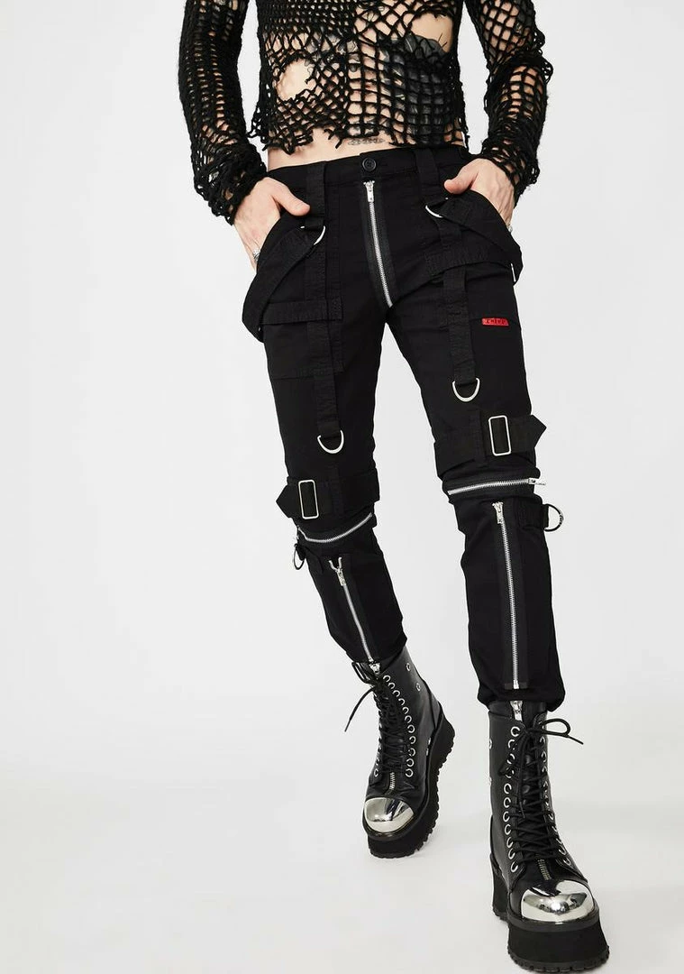Tripp NYC Black Para Pants 4 Tripp NYC Black Para Pants
