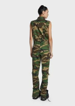 Tripp NYC All You Can Be Camo Jumpsuit