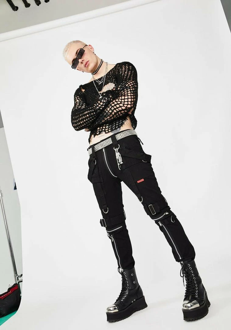 Tripp NYC Black Para Pants 5 Tripp NYC Black Para Pants