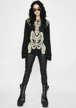 Tripp NYC Tops Rib Cage Sweater