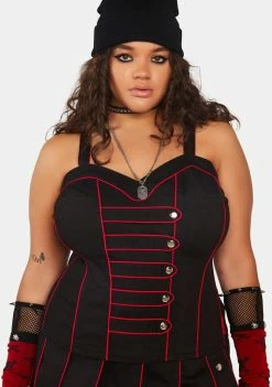 Tripp NYC Plus Band Corset Top