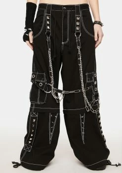 Tripp NYC Black Dagger Wide Leg Pants