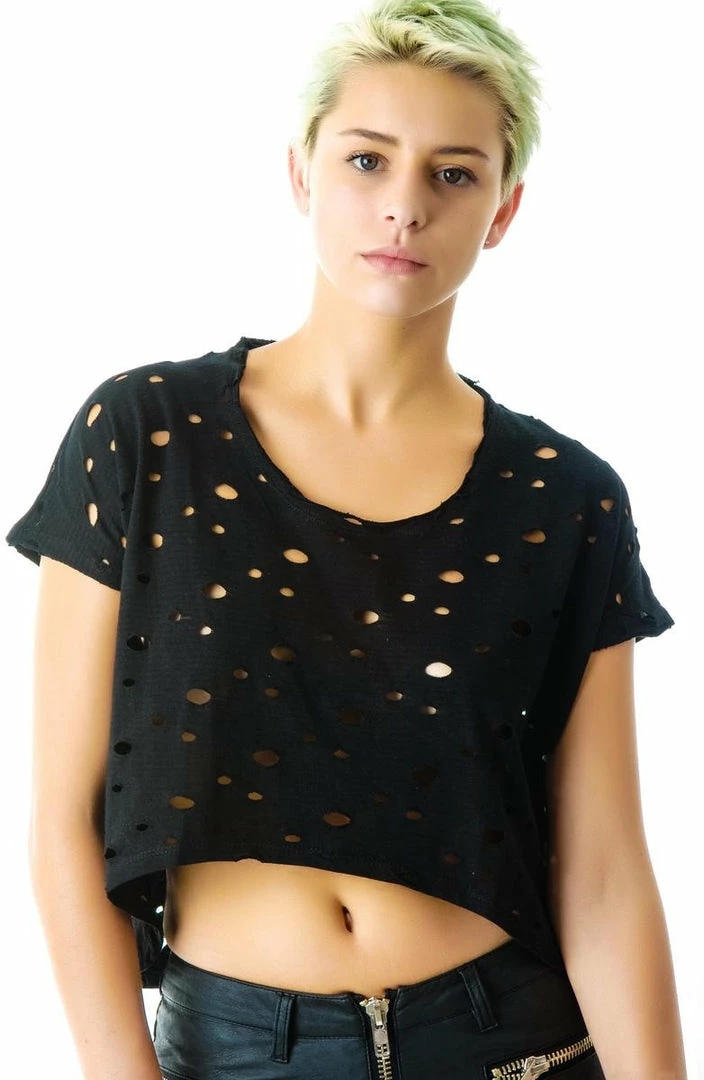 Tripp NYC Super Shot Crop Top Tops 5 Tripp NYC Super Shot Crop Top Tops