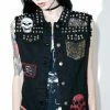 Tripp NYC Patch Studded Vest 2 Tripp NYC Patch Studded Vest
