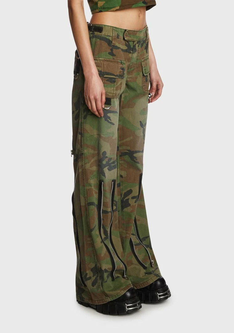 Tripp NYC Bottoms Peace Cargo Pants 5 Tripp NYC Bottoms Peace Cargo Pants