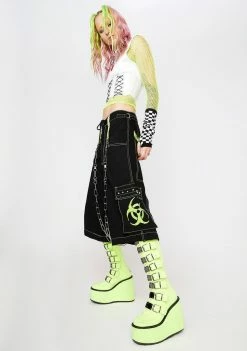 Tripp NYC Bottoms Biohazard Zip Off Pants