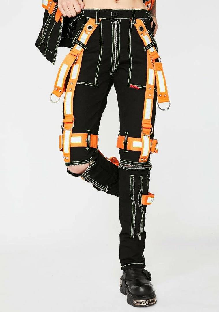 Tripp NYC Bottoms Ultimation Reflective Pants 4 Tripp NYC Bottoms Ultimation Reflective Pants