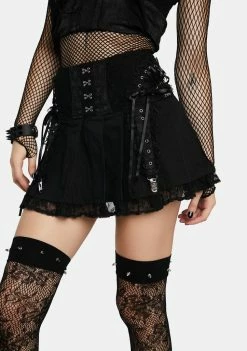 Tripp NYC Enchanted Pleated Mini Skirt