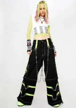 Tripp NYC Bottoms Biohazard Zip Off Pants