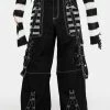 Tripp NYC Bottoms White Electro Darkstreet Pants