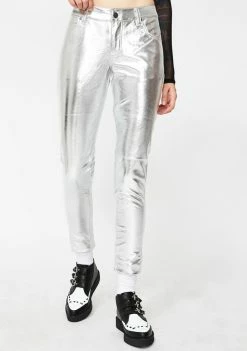Tripp NYC Metallic Skinny Pant
