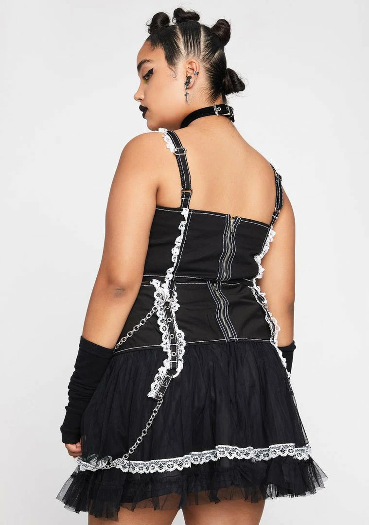 Tripp NYC Plus Lace Chiffon Tutu Skirt 6 Tripp NYC Plus Lace Chiffon Tutu Skirt