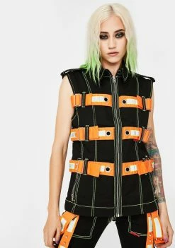 Tripp NYC Outerwear Electric Reflective Vest