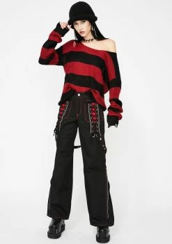 Tripp NYC X-Power Lace-Up Pants