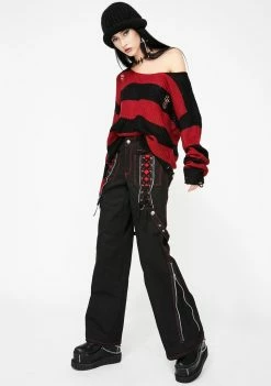 Tripp NYC X-Power Lace-Up Pants