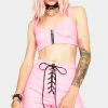 Tripp NYC Tops Pink Bustier Top
