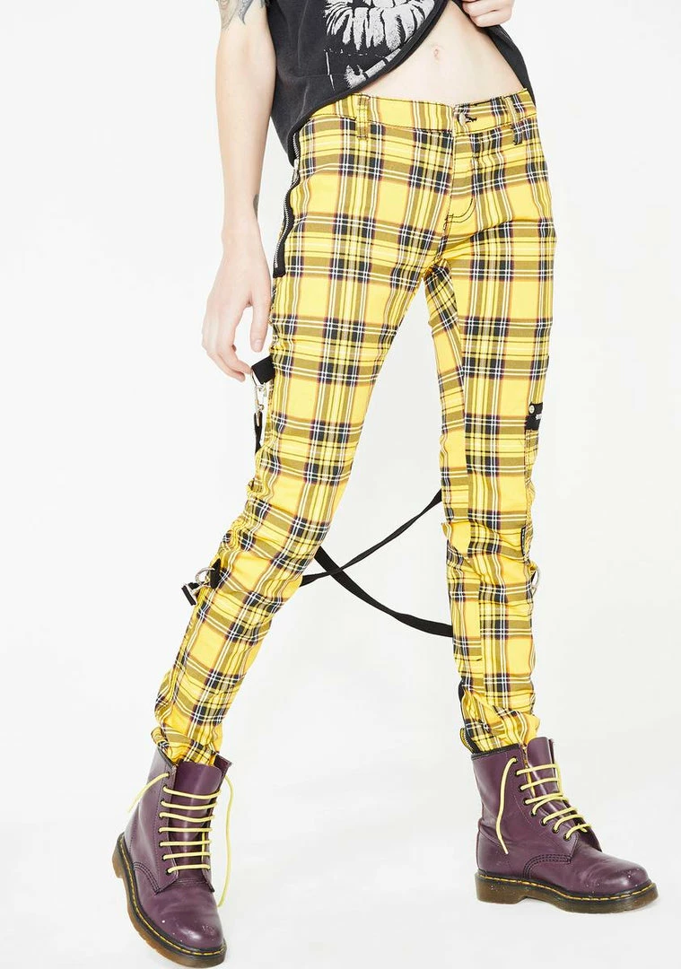 Tripp NYC Plaid Chaos Pants 5 Tripp NYC Plaid Chaos Pants