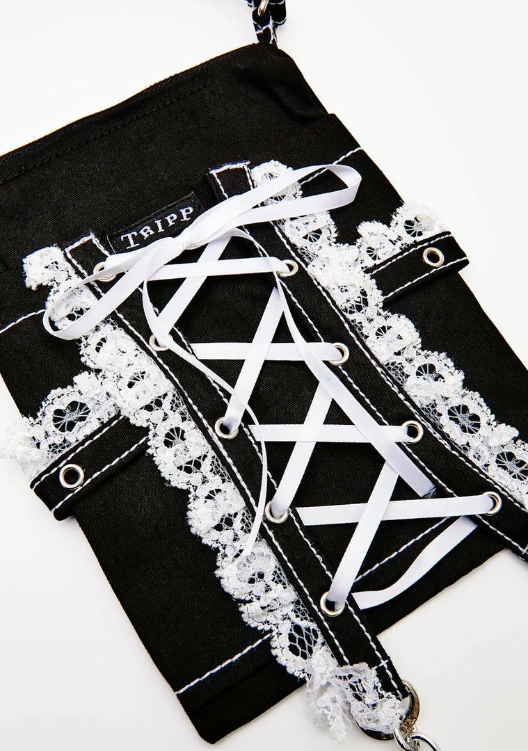 Tripp NYC Lace Cross Body Bag Bags & Wallets 6 Tripp NYC Lace Cross Body Bag Bags & Wallets