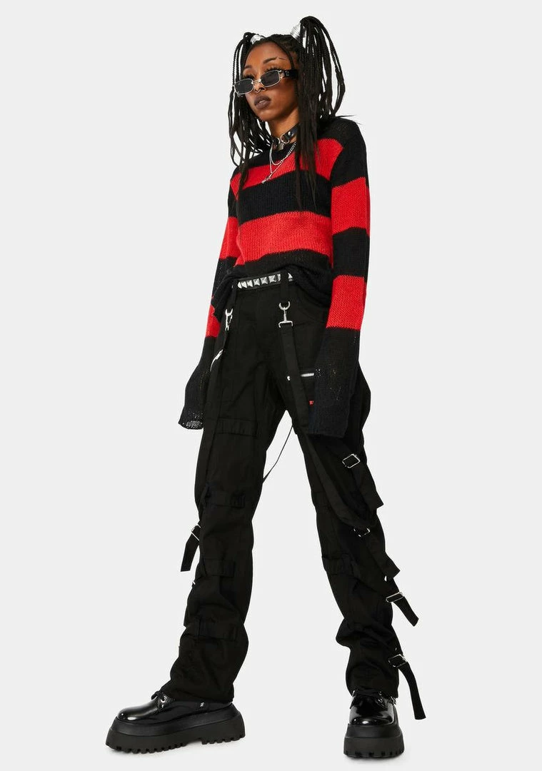 Tripp NYC Bottoms Super Strap Bondange Pants 4 Tripp NYC Bottoms Super Strap Bondange Pants