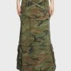 Tripp NYC Bottoms Camo Triple Zip Off Skirt