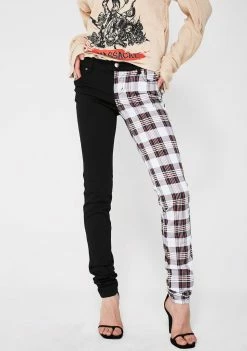 Tripp NYC Split Personality Jeans Bottoms