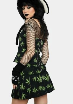 Tripp NYC Grass Mary Chain Pleated Skirt 9 Tripp NYC Grass Mary Chain Pleated Skirt