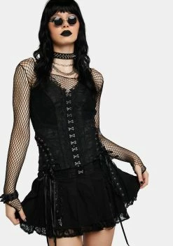 Tripp NYC Enchanted Pleated Mini Skirt