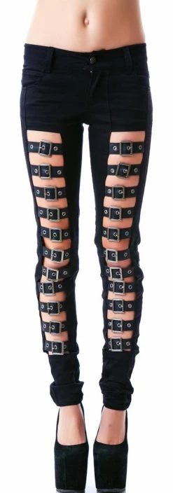 Tripp NYC Bottoms Buckle Up Jeans