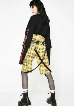 Tripp NYC Plaid Punk Shorts 10 Tripp NYC Plaid Punk Shorts