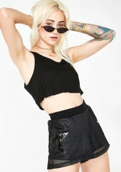 Tripp NYC Star Mesh Shorts Bottoms